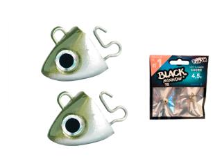 Black Minnow 70 4.5gr 2 Heads
