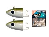 Black Minnow 70 6gr 2 Cabezas