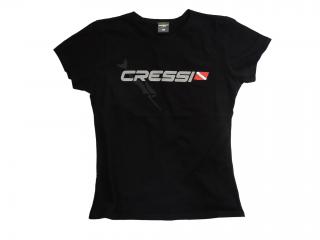 Camiseta Cressi Team T / L-Mujer Negro