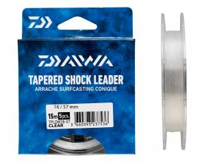 Tapered Shock Leader 5 x 0.16 - 0.57 mm Clear