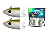 Black Minnow 120 37gr 2 Cabezas