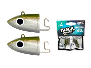 Black Minnow 140 40gr 2 Heads