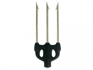 Tridente Acero Zincado 3 puntas Rosca Ø6.50 