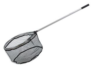 Rubber Fishing Net With Aluminum Handle 90cm
