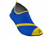Aqua Socks blue-yellow S/36-38