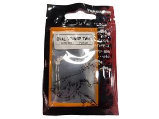 Oval Transp Twin 20pcs 3x3.5