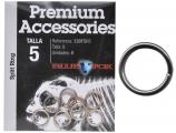 STAINLESS SAFETY KEY RING 5