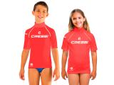 Rash Guard Children Short Sleeve Orange XL/5