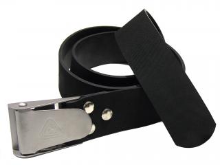 ELASTIC CRESSI BELT WITH STAINLESS BUCKLE BLACK