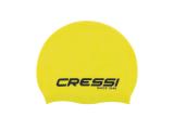 Eddie Silicone Swimming Cap Yellow-Black