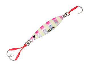 JigPara Short Slow 20g Zebra Pink