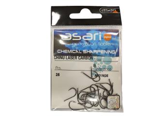 Chinu Laser Carbon Hook A001NOS 8 25 Pcs.