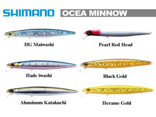 OCEA MINNOW Mida 14 Cm 21 Gr Color HG Maiwashi