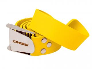 ELASTIC CRESSI BELT WITH STAINLESS BUCKLE YELLOW