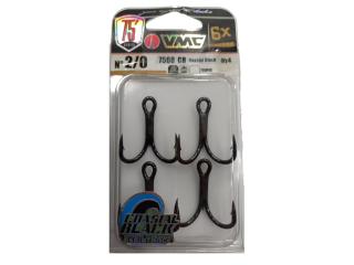 7560 Triple Hook CB 2/0 4pcs.