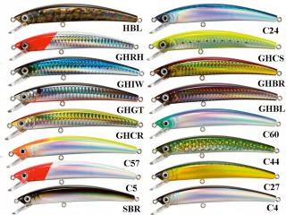JACK CRYSTAL MINNOW FLOTANTE Medida 90 mm 7.5 gr Color GHCS
