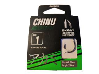 Anzuelos Chinu Sodai 1 - 8 Pcs.