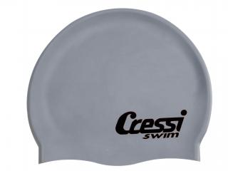 Silicone Swimming Cap Grey