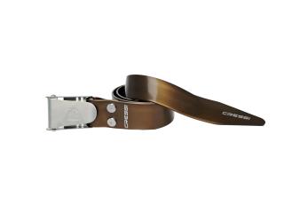 Cinturón Elástico Hebilla Inox Marrón 140cm