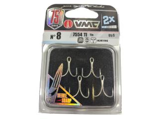 7554 Triple Hook TI 8 5pcs