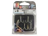 7554 Triple Hook TI 6 5pcs